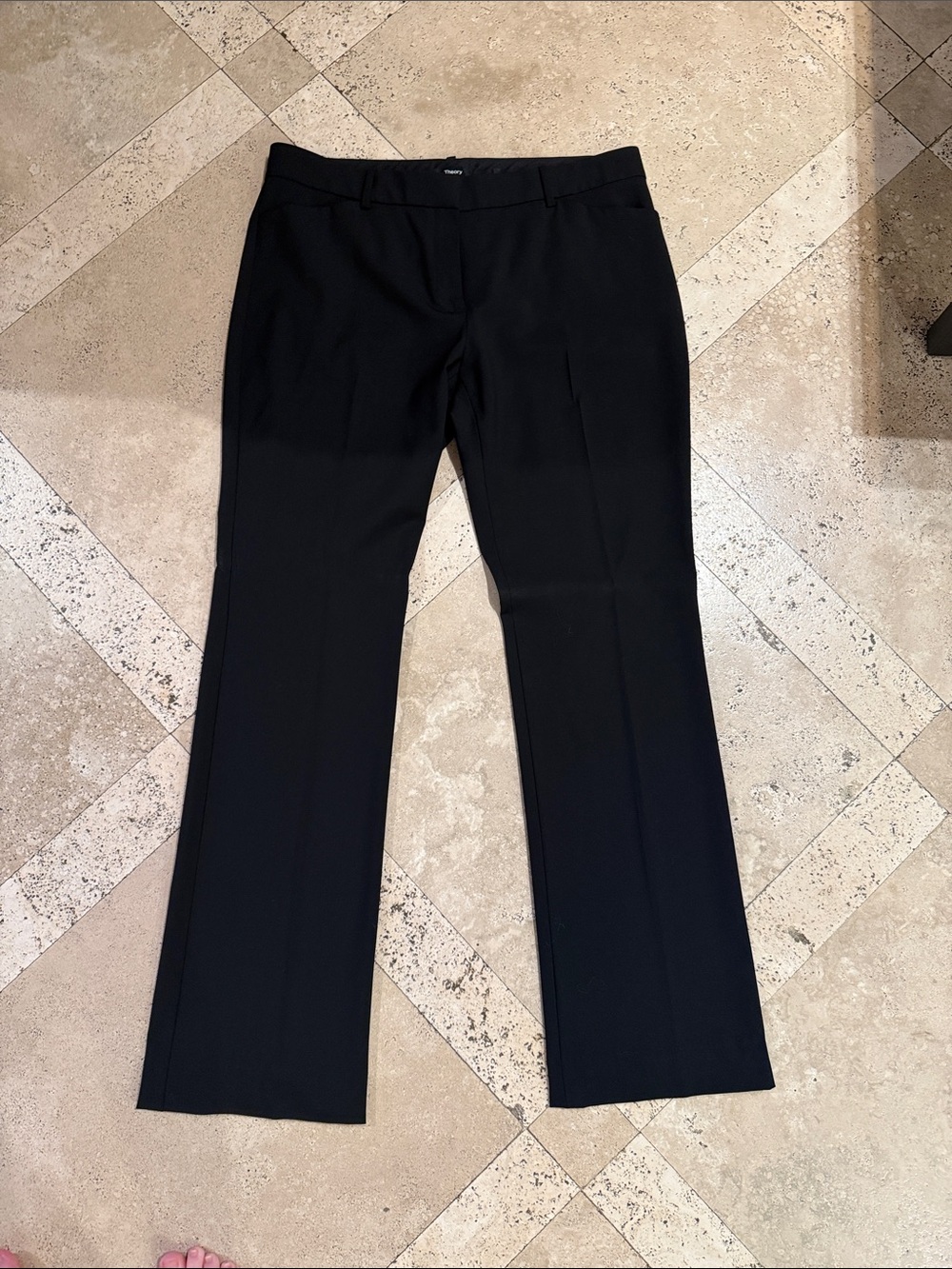 Theory Black Work Pants